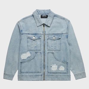 DENIM WORK JACKET - HOMME